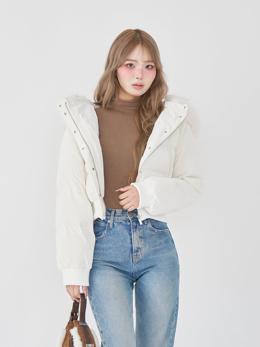 モデル：163cm（着用サイズ：FREE　着用カラー：WHT）
