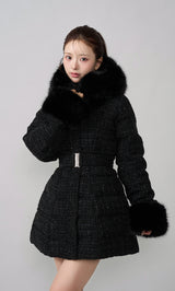 モデル：158cm（着用サイズ：S　着用カラー：BLK）