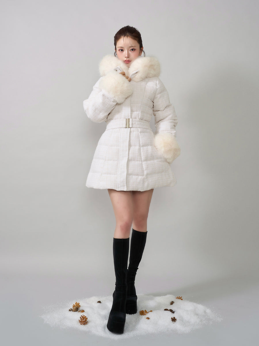 モデル：158cm（着用サイズ：S　着用カラー：WHT）