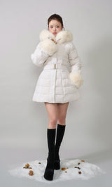 モデル：158cm（着用サイズ：S　着用カラー：WHT）