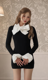 モデル：163cm（着用サイズ：FREE　着用カラー：BLK）