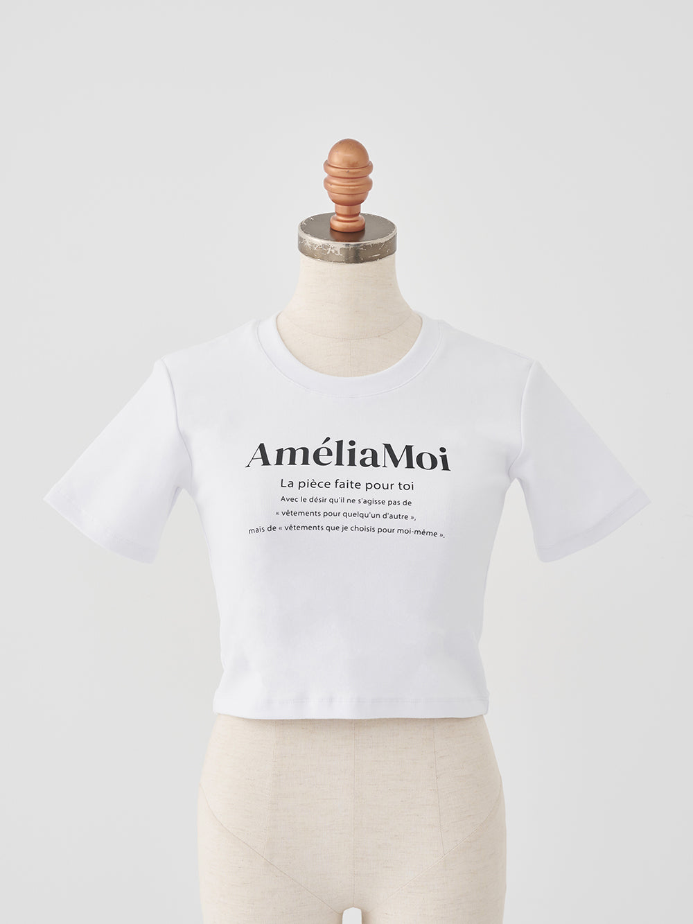AméliaMoiクロップTシャツ – Darich