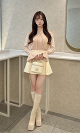 モデル：161cm（着用サイズ：FREE　着用カラー：PNK）