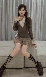 モデル：165cm（着用サイズ：FREE　着用カラー：MOC）