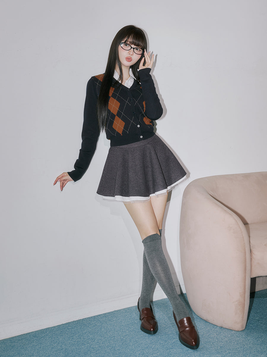 モデル：164cm（着用サイズ：FREE　着用カラー：GRY）