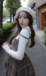 モデル：156cm（着用サイズ：FREE　着用カラー：MOC）