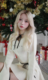 モデル：155cm（着用サイズ：FREE　着用カラー：IVO）