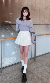 モデル：162cm（着用サイズ：FREE　着用カラー：GRY）