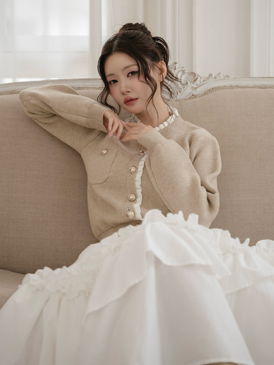 モデル：164cm（着用サイズ：FREE　着用カラー：BEG）