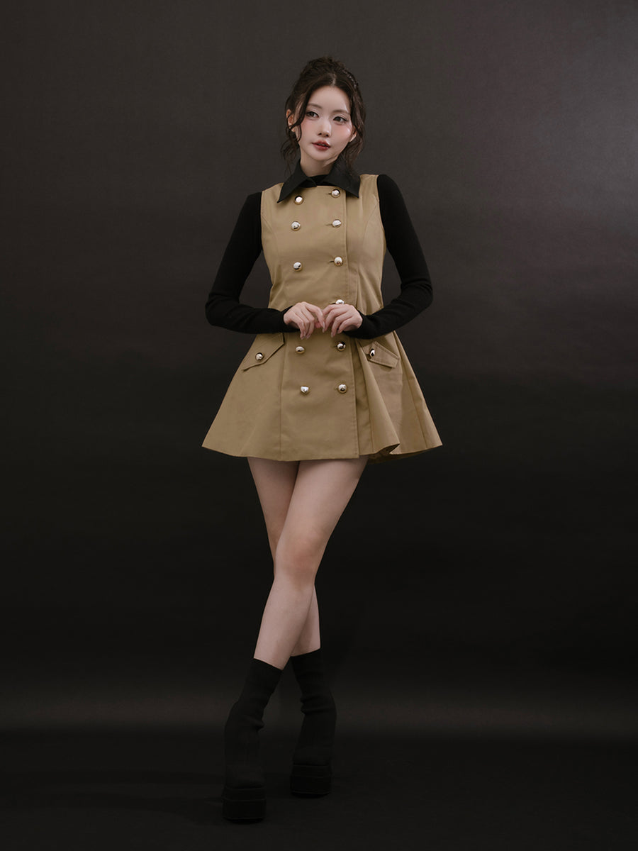 モデル：164cm（着用サイズ：FREE　着用カラー：BEG）