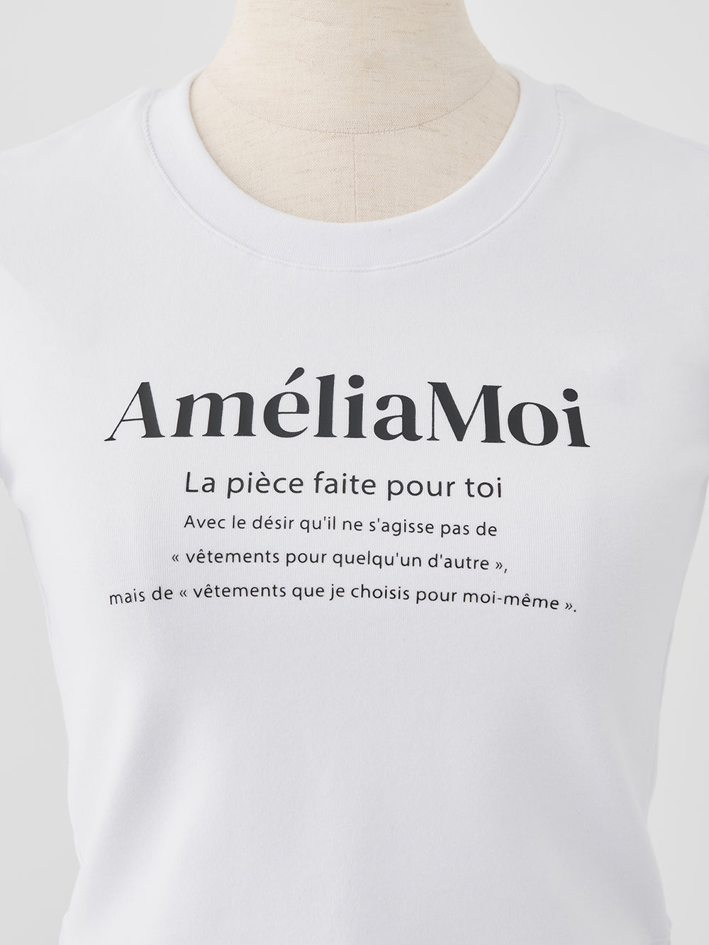 AméliaMoiクロップTシャツ – Darich