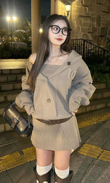 モデル：158cm（着用サイズ：FREE　着用カラー：MOC）