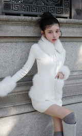 モデル：160cm（着用サイズ：FREE　着用カラー：WHT）