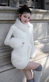 モデル：160cm（着用サイズ：FREE　着用カラー：WHT）