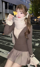 モデル：158cm（着用サイズ：FREE　着用カラー：MOC）