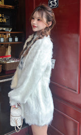 モデル：158cm（着用サイズ：FREE　着用カラー：IVO）