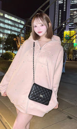 モデル：157cm（着用サイズ：FREE　着用カラー：PNK）