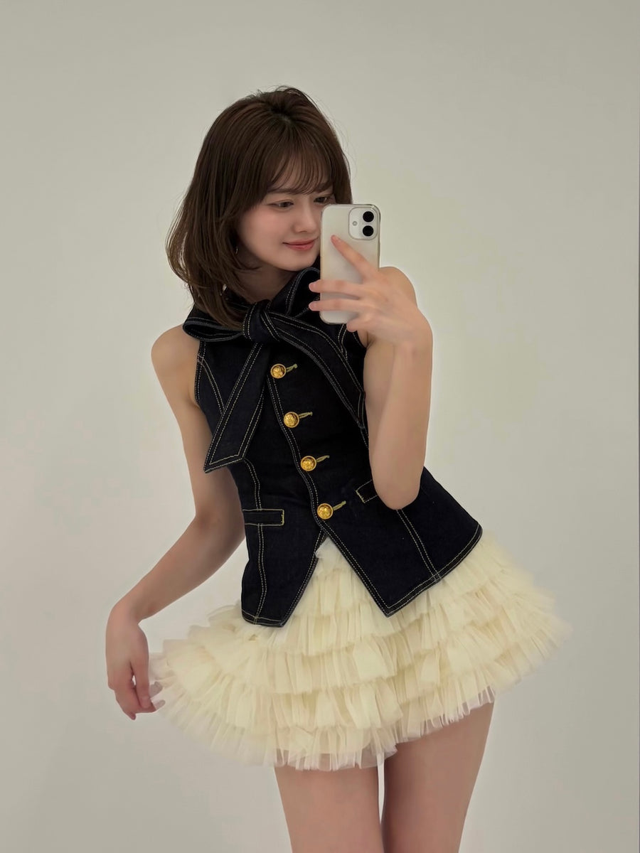 モデル：161cm（着用サイズ：FREE　着用カラー：IVO）
