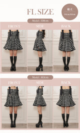 モデル：158cm/163cm（着用サイズ：F-L　着用カラー：BLK）