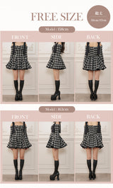 モデル：158cm/163cm（着用サイズ：FREE　着用カラー：BLK）