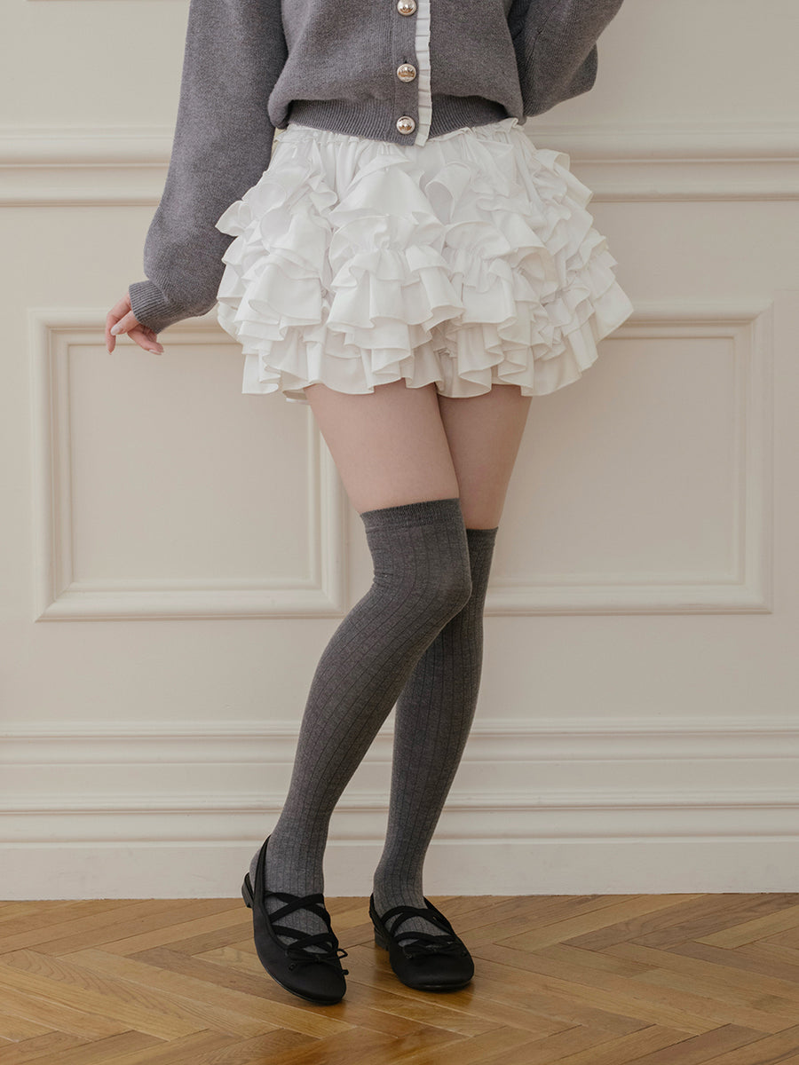 モデル：164cm（着用サイズ：FREE　着用カラー：WHT）