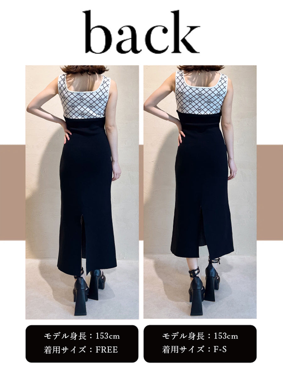 モデル：153cm（着用サイズ：F-S/FREE　着用カラー：BLK）
