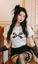 モデル：164cm（着用サイズ：FREE　着用カラー：WHT）