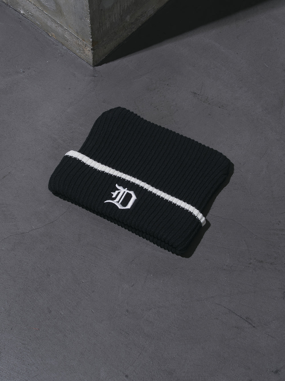 Dキャットイヤーニットビーニー - blk