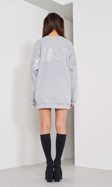 モデル：163cm（着用サイズ：F-L　着用カラー：GRY）