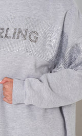 モデル：163cm（着用サイズ：F-L　着用カラー：GRY）
