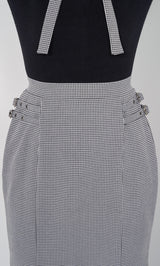 モデル：163cm（着用サイズ：FREE　着用カラー：BLK）