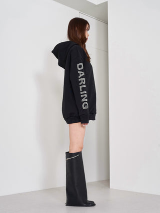 モデル：163cm（着用サイズ：FREE　着用カラー：BLK）