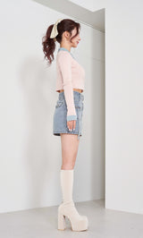 モデル：158cm（着用サイズ：FREE　着用カラー：PNK）