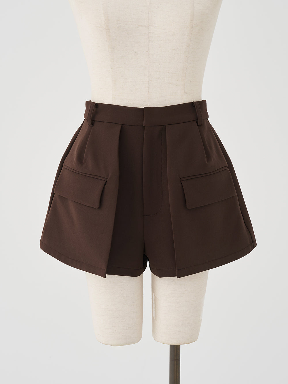 AméliaMoiベルシエルショートパンツ - brn