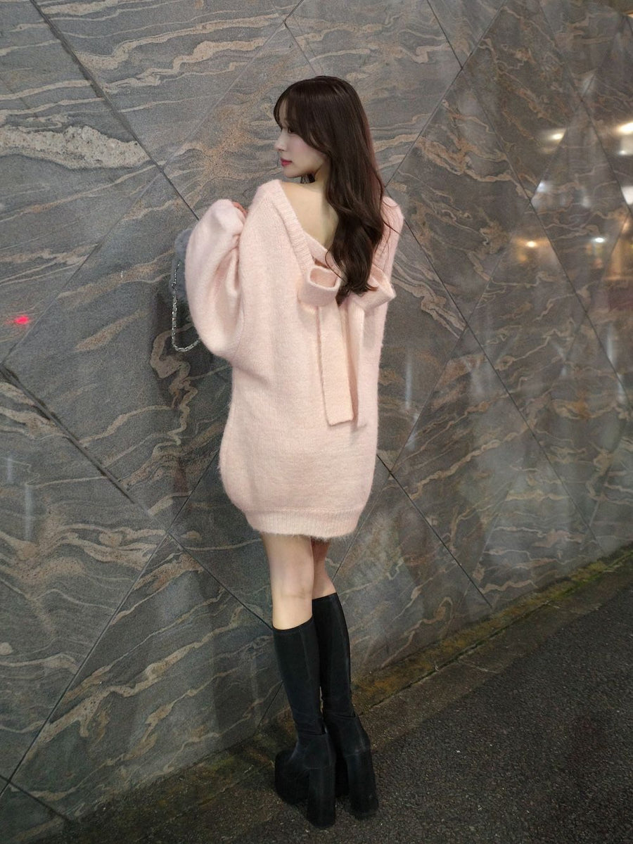 モデル：156cm（着用サイズ：FREE　着用カラー：PNK）