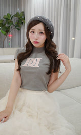 モデル：156cm（着用サイズ：FREE　着用カラー：GRY）