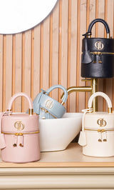 Dモチーフミニバニティバッグ