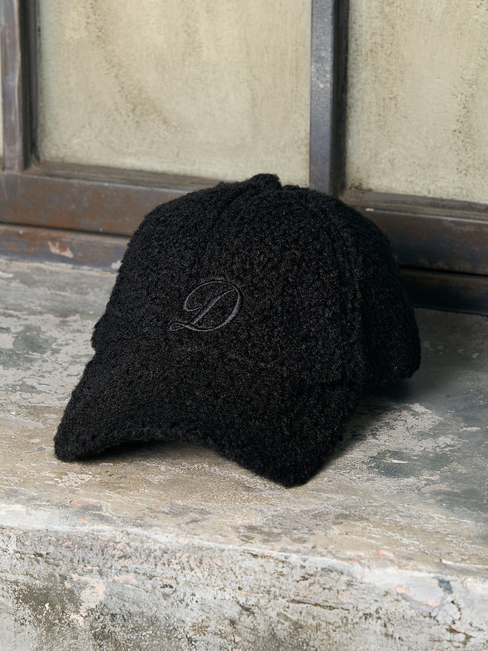 ロゴボアキャップ - blk