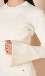 モデル：160cm（着用サイズ：FREE　着用カラー：WHT）