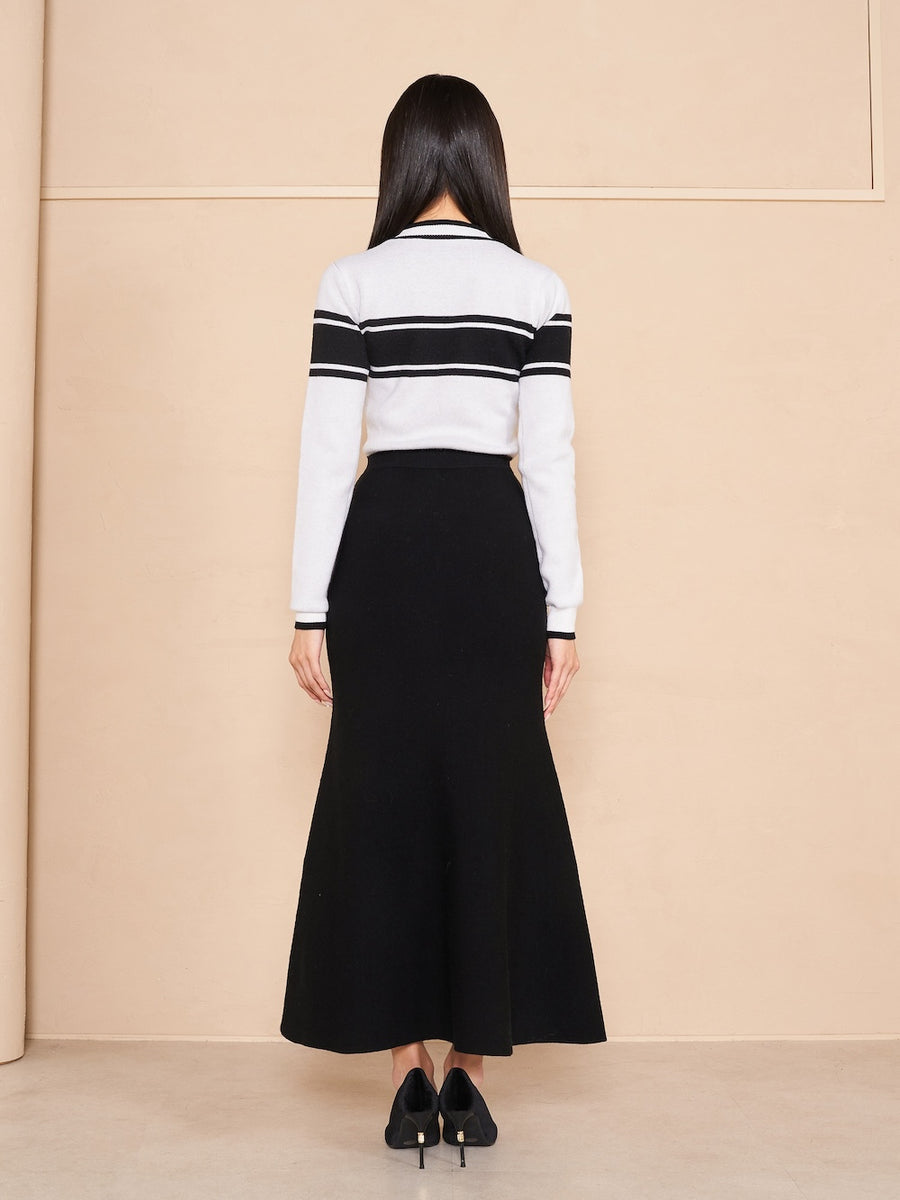 モデル：163cm（着用サイズ：FREE　着用カラー：BLK）