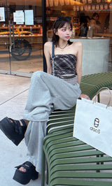 モデル：163cm（着用サイズ：FREE　着用カラー：GRY）
