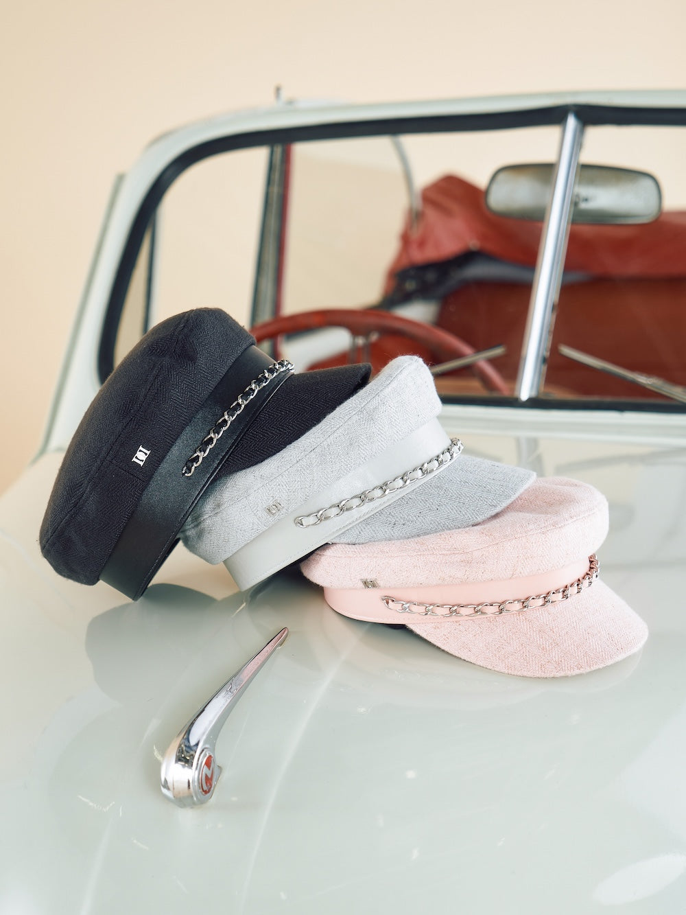 チェーンツイードキャスケット – Darich (ダーリッチ)