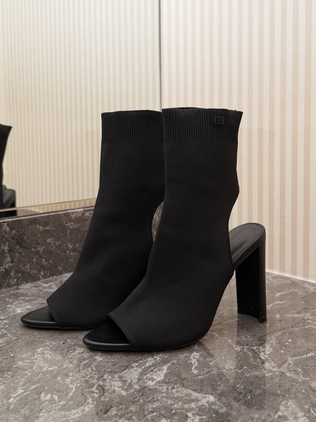 Logo Stretch Boot Sandals