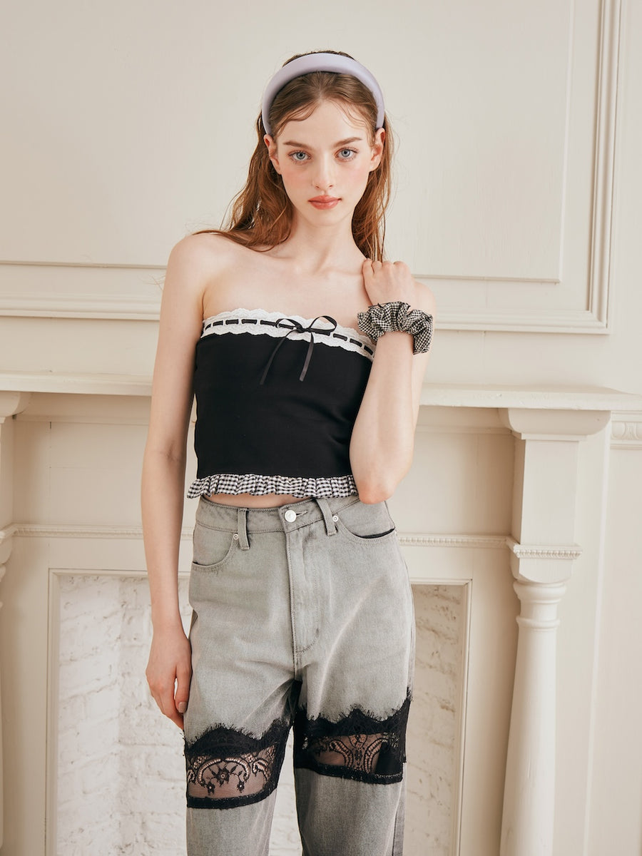 モデル：170cm（着用サイズ：FREE　着用カラー：BLK）