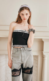 モデル：170cm（着用サイズ：FREE　着用カラー：BLK）