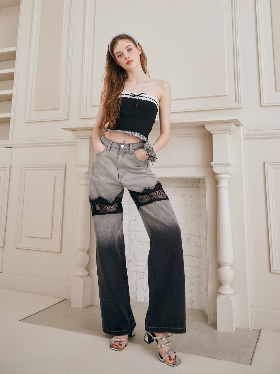 モデル：170cm（着用サイズ：FREE　着用カラー：BLK）