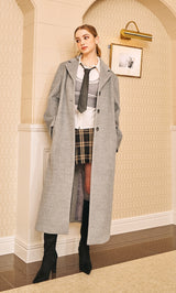 モデル：173cm（着用サイズ：FREE　着用カラー：GRY）