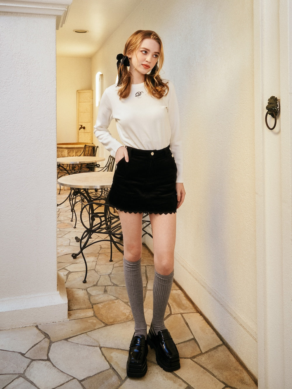イニシャルロングTシャツ – Darich