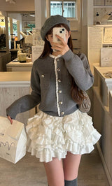 モデル：161cm（着用サイズ：FREE　着用カラー：GRY）