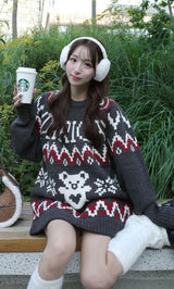 モデル：156cm（着用サイズ：FREE　着用カラー：C-GRY）